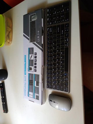 Set Teclado y Ratón Inalámbricos