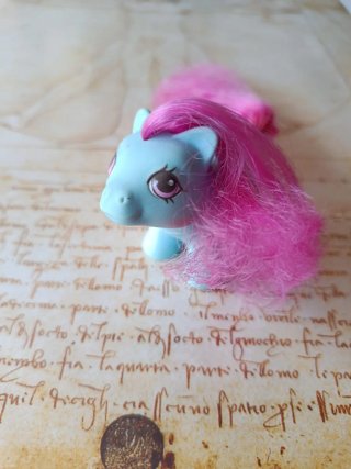 My Little Pony G1 Baby Shaggy 1987 Hasbro