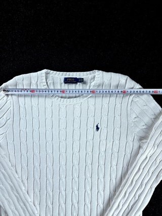 Sweater Cable Knit Polo Ralph Lauren Women's L
