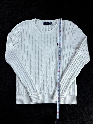 Sweater Cable Knit Polo Ralph Lauren Women's L