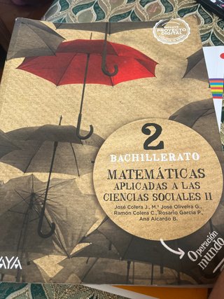 Matemáticas aplicadas a las Ciencias Sociales I...