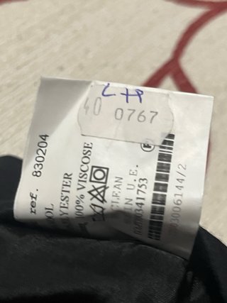 Traje Dustin Negro Raya Diplomática