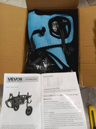 Arnés para perro VEVOR con ruedas