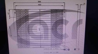 82440583 condensador radiador lancia thema 1950687