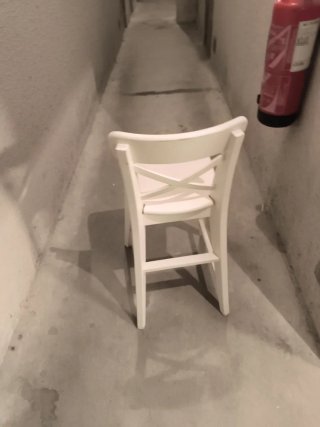 Silla Infantil Blanca