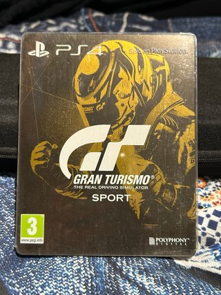 Gran Turismo Sport Steelbook PS4 SIN JUEGO