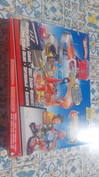 Pista Hot Wheels Color Shifters Custom Garage