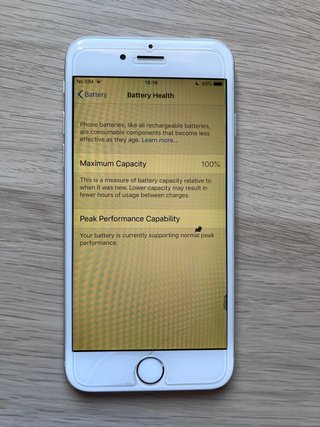 iPhone 6 64GB Silver - (totalmente funcional)