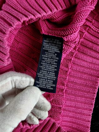 Sweater Cable Knit Polo Ralph Lauren Women's L