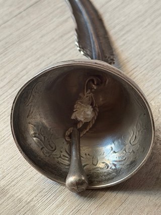 Campanilla Plata Ley 925 Vintage 55.7g