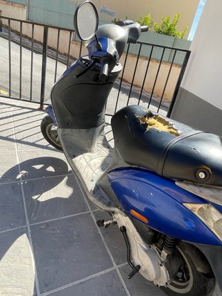 Piaggio Zip Azul