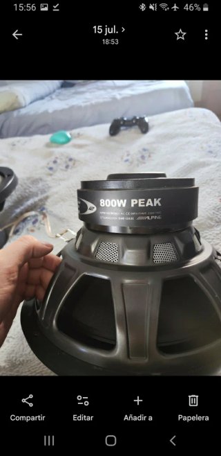 Subwoofer Alpine Type E 12 800W