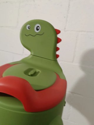 Orinal Dinosaurio Infantil Verde