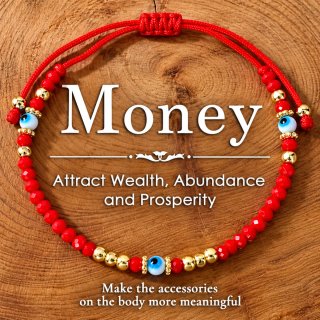 Pulsera Roja con Ojos Turcos