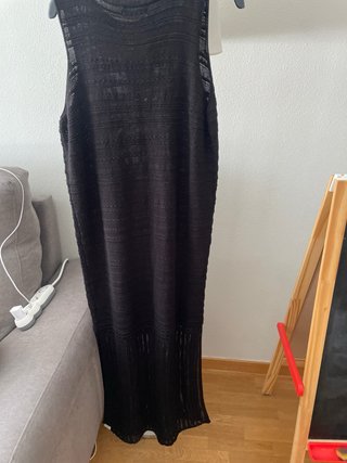 Vestido Largo Negro Sfera Talla L