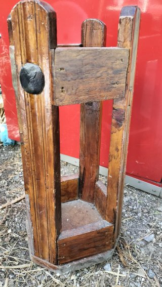 Paragüero Rústico Vintage de Madera