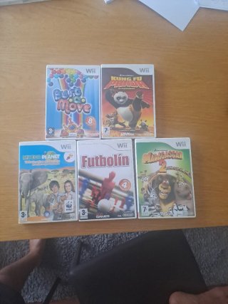 Pack de 5 Juegos para Nintendo Wii