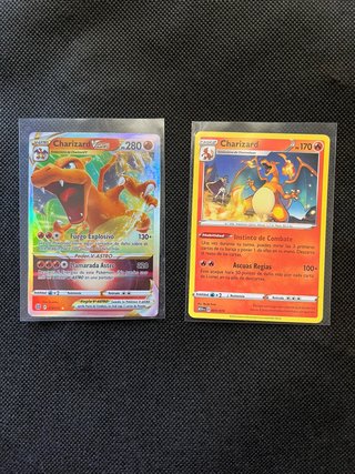 2 Cartas Pokémon Charizard