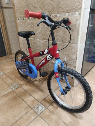 Bicicleta infantil DENBIKE roja