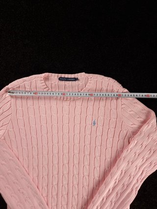 Sweater Cable Knit Polo Ralph Lauren Women's L