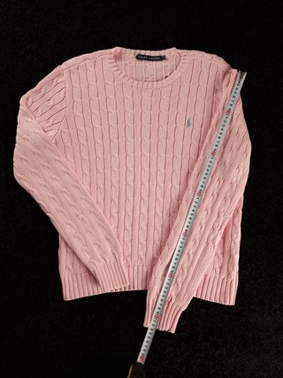 Sweater Cable Knit Polo Ralph Lauren Women's L