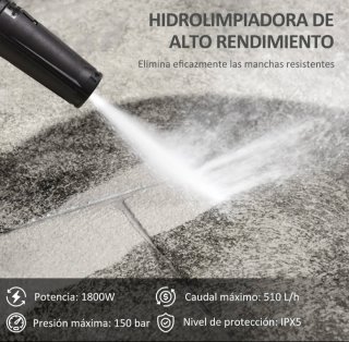 Hidrolimpiadora DURHAND 1800W