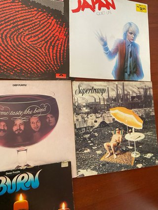 Lote 7 Vinilos Rock/Pop Clásico