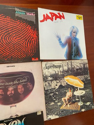 Lote 7 Vinilos Rock/Pop Clásico