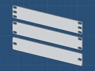 Soportes y Paneles Rack 10 Impresión 3D