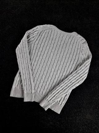 Sweater Cable Knit Polo Ralph Lauren Women's L