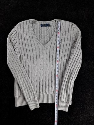 Sweater Cable Knit Polo Ralph Lauren Women's L