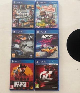 Consola Sony PlayStation 4 (PS4) Negra