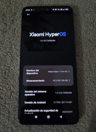 Xiaomi Redmi Note 11 Pro 5G. Como nuevo