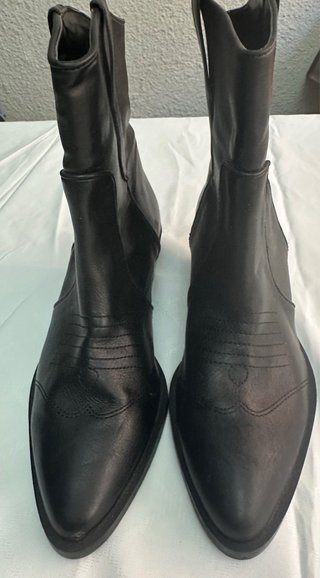 Botines Negros Bershka Talla 38