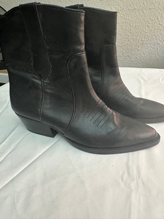 Botines Negros Bershka Talla 38