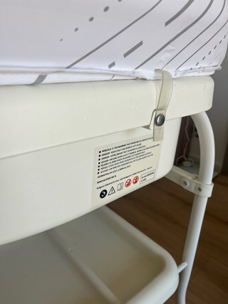 Bañera y cambiador para bebé