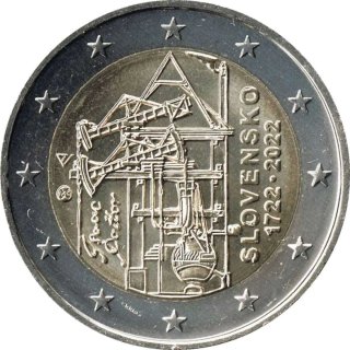 2 € Eslovaquia 2022 Conmemorativa
