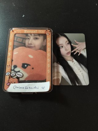 Photocard Kyujin Nmixx Blue Valentine