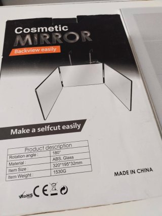 Espejo Cosmético Plegable 180°