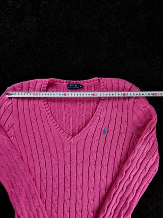 Sweater Cable Knit Polo Ralph Lauren Women M