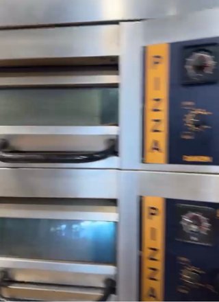 Horno de Pizza Profesional de Doble Cámara