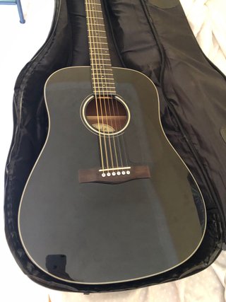 Guitarra Acústica Fender Negra