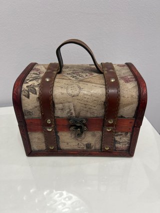 Cofre Decorativo Estilo Vintage