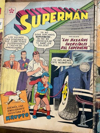 Lote 4 superman novaro 193, 223, 233 y 376
