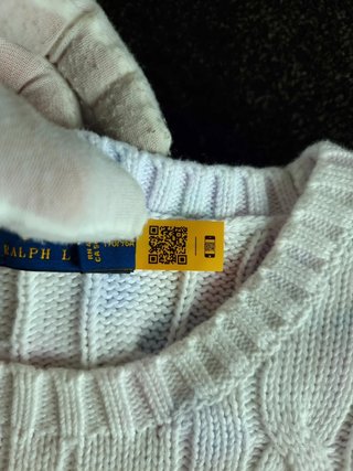 Sweater Cable Knit Polo Ralph Lauren Women L