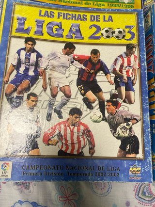 Lote de 5 Álbumes Las Fichas de la Liga