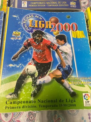 Lote de 5 Álbumes Las Fichas de la Liga