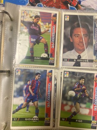 Lote de 5 Álbumes Las Fichas de la Liga