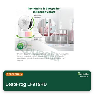 Cámara vigilancia bebé 5" HD 5000mAh 360°