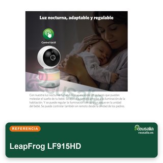 Cámara vigilancia bebé 5" HD 5000mAh 360°
